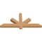 Ekena Millwork Kennewick Timber Gable Bracket, Western Red Cedar, 48"W x 22"H x 3 1/2"D x 3 1/2"F, 11/12 Pitch GBW048X22X0404KEN00SWR - alternate 3